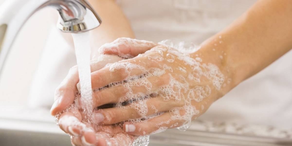 Cómo lavarse las manos para no transmitir enfermedades.