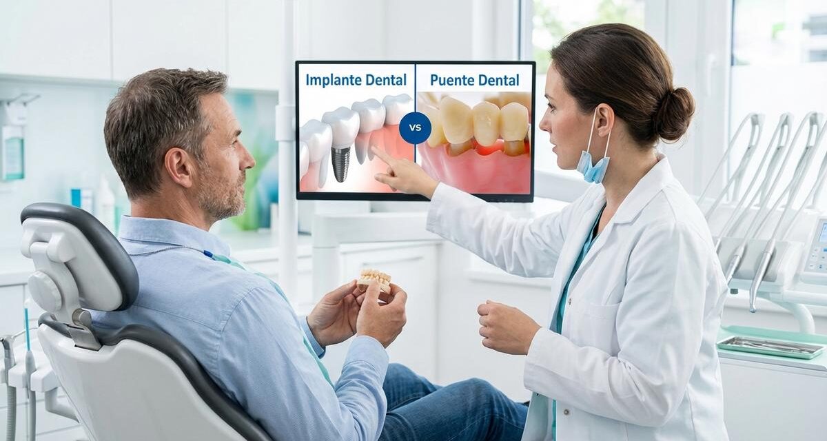 Implante dental o puente dental: guía para elegir la mejor opción